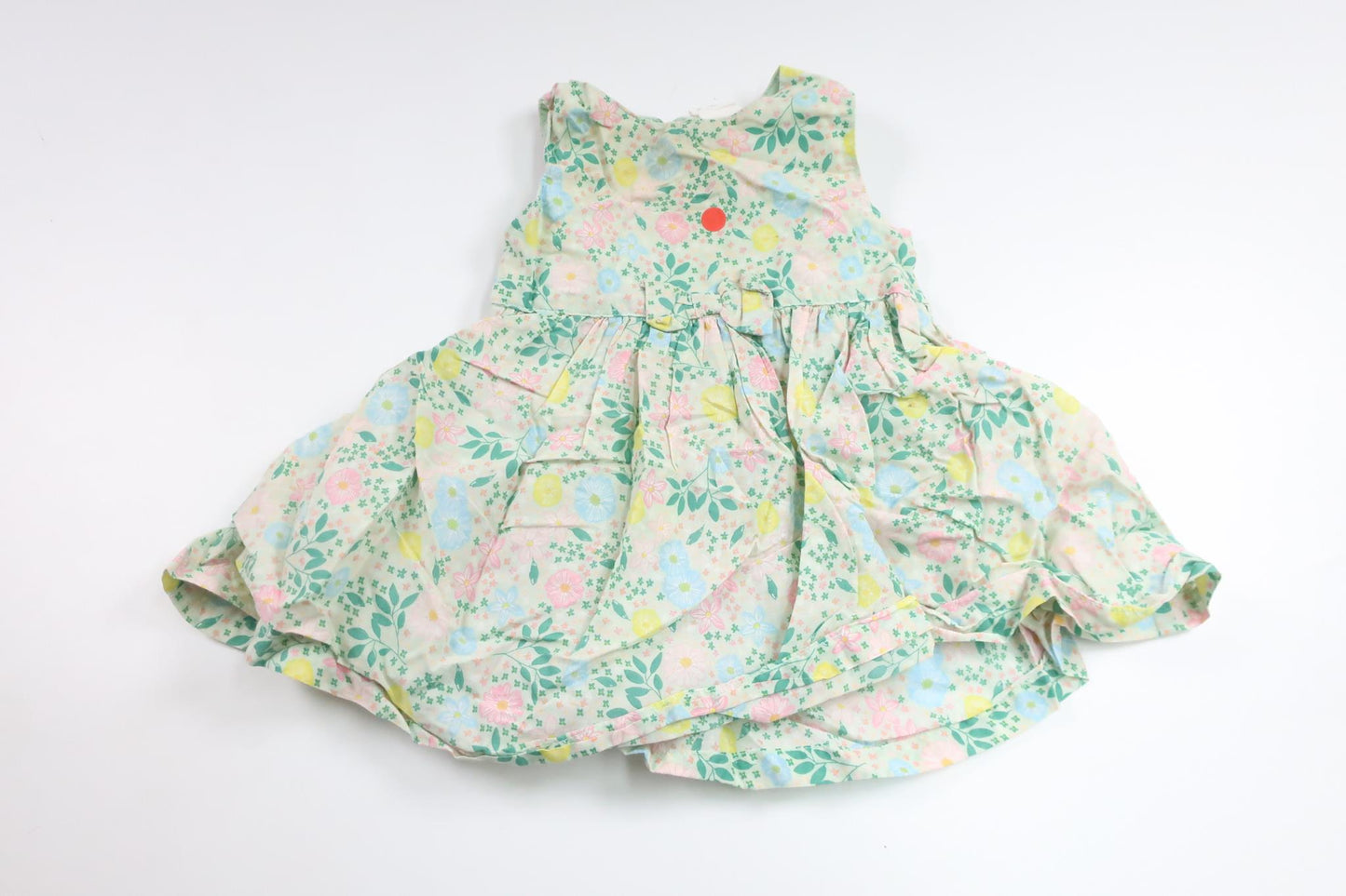 Blommig klänning från H&M - Storlek 68 - Grön