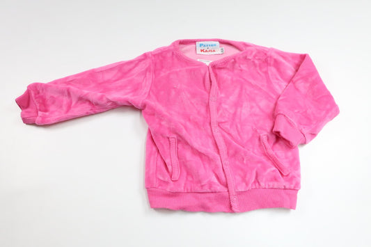 Kofta i fleece från Petter & Kajsa - Storlek 68 - Rosa