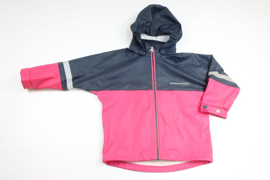 Regnjacka från Didriksons - Storlek 90 - Rosa
