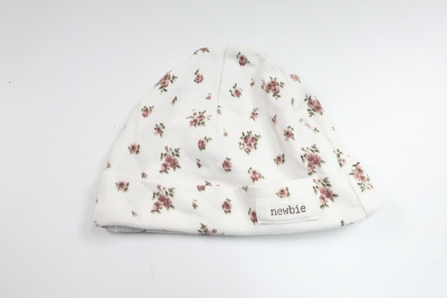 Floral hat from Newbie - Size 50/56 - White