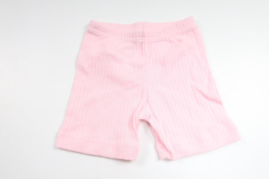 Ribbade shorts från Ropek - Storlek 62/68 - Rosa