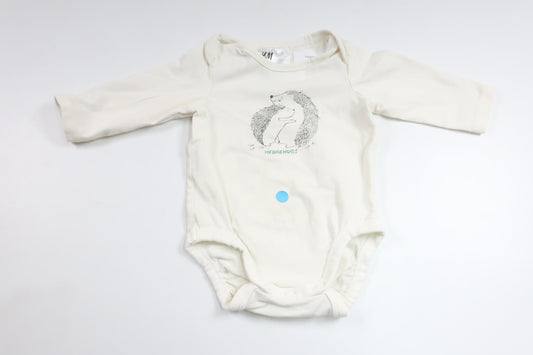 Body från H&M - Storlek 56 - Vit