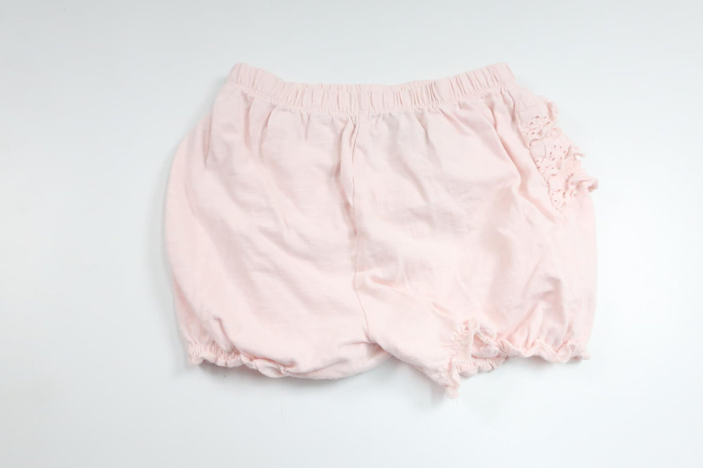 Shorts med volang från Next - Storlek 86 - Rosa