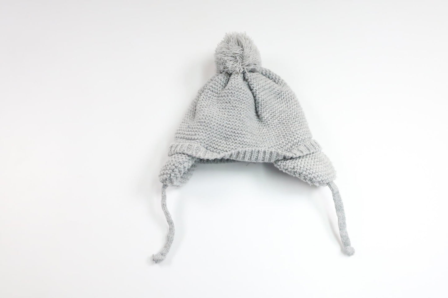 Fleecefodrad mössa från Okänt - Storlek 56/62 - Grå