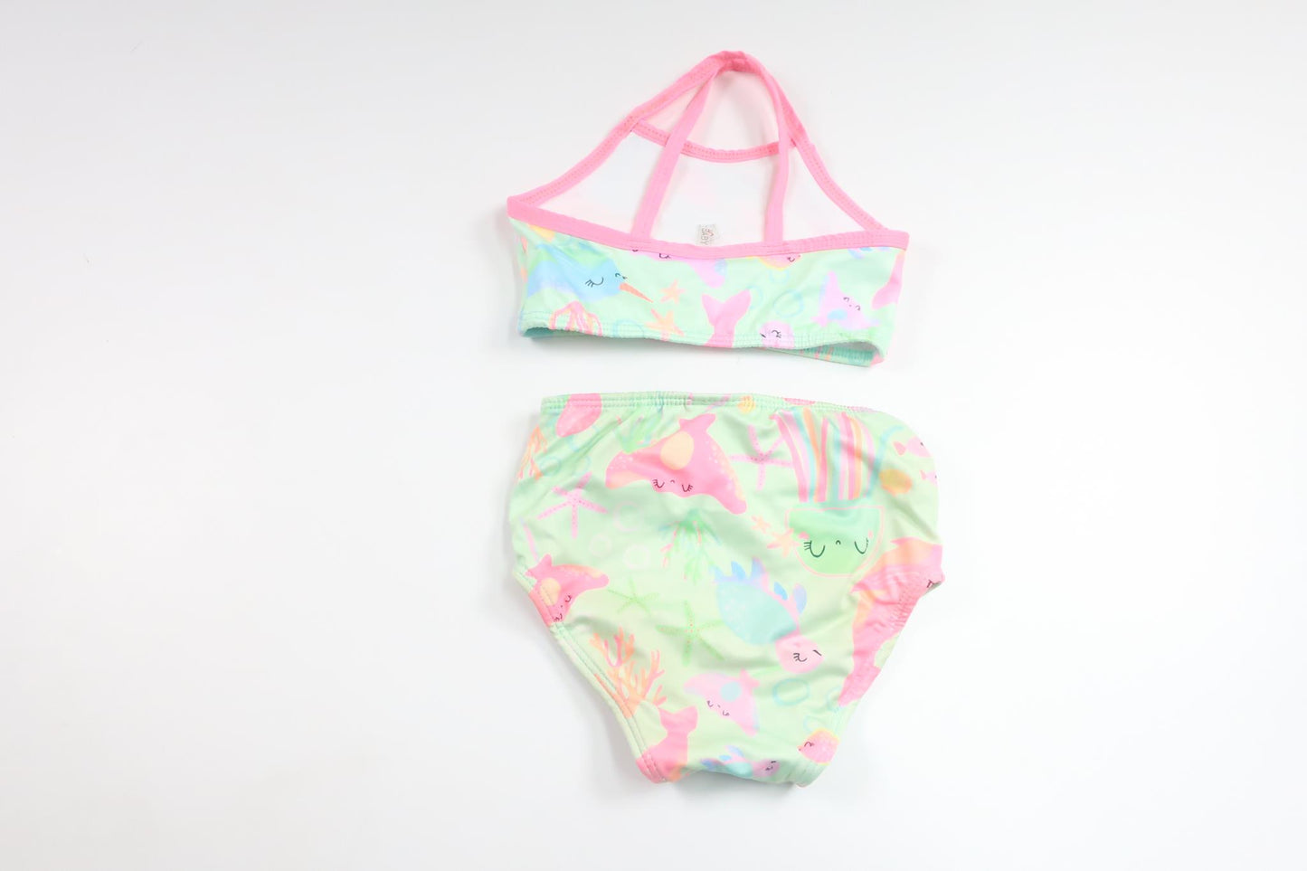 Tvådelad bikini från Okänt - Storlek 92 - Grön