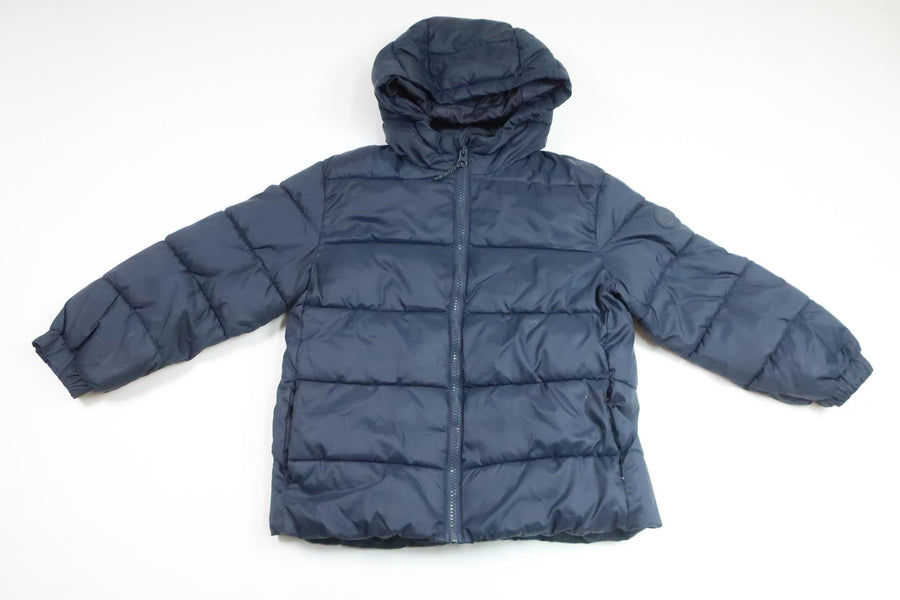 Padded jacket from Mango Kids - Size 122 - Navy blue