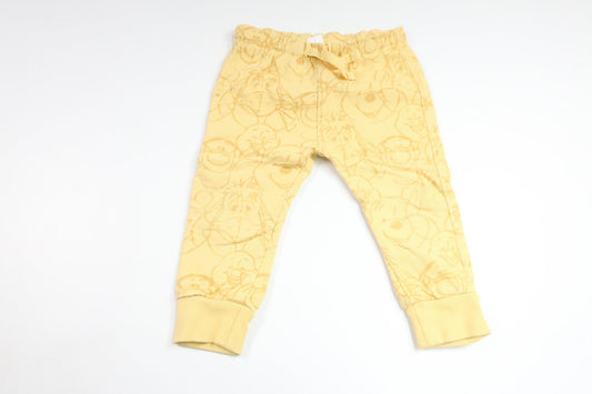 Byxor med Nalle Puh från Cubus - Storlek 80 - Gul