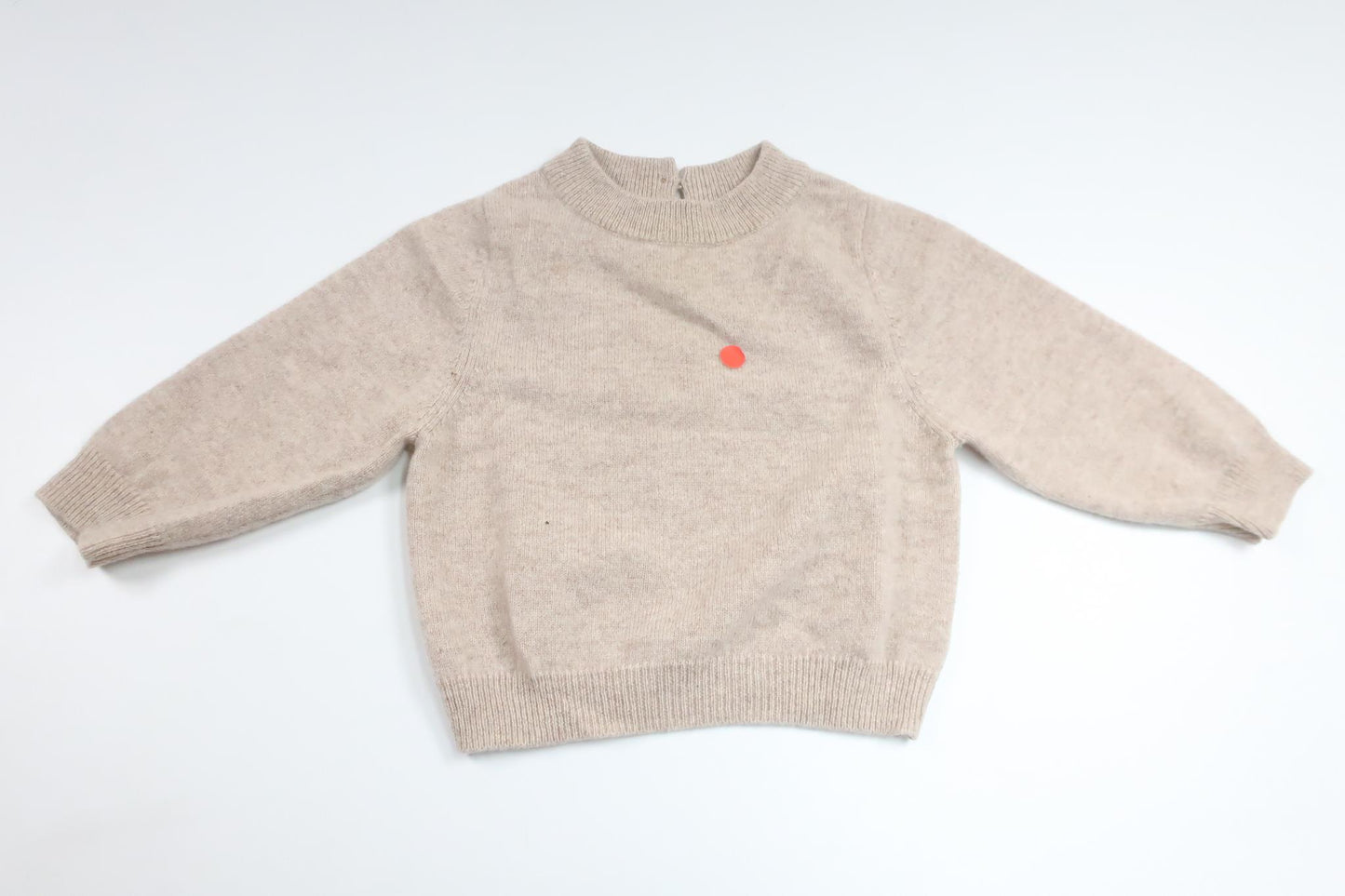 Stickad tröja från Okänt - Storlek 74 - Beige