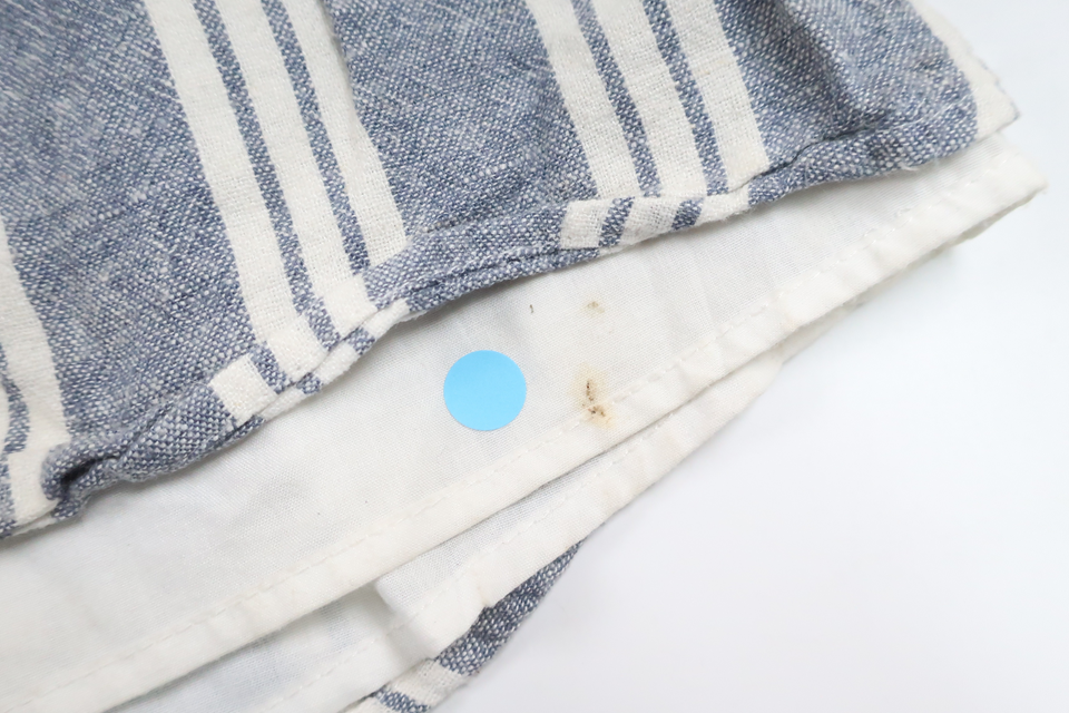 Randig klänning från Primark - Storlek 80 - Blå