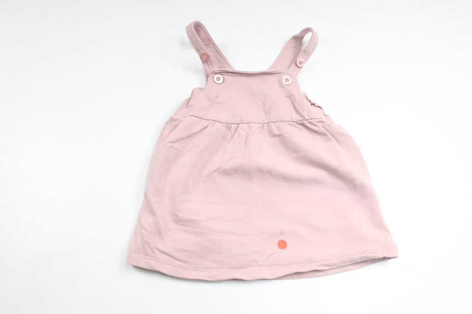 Hängselklänning från ICA I Love Eco - Storlek 74 - Rosa