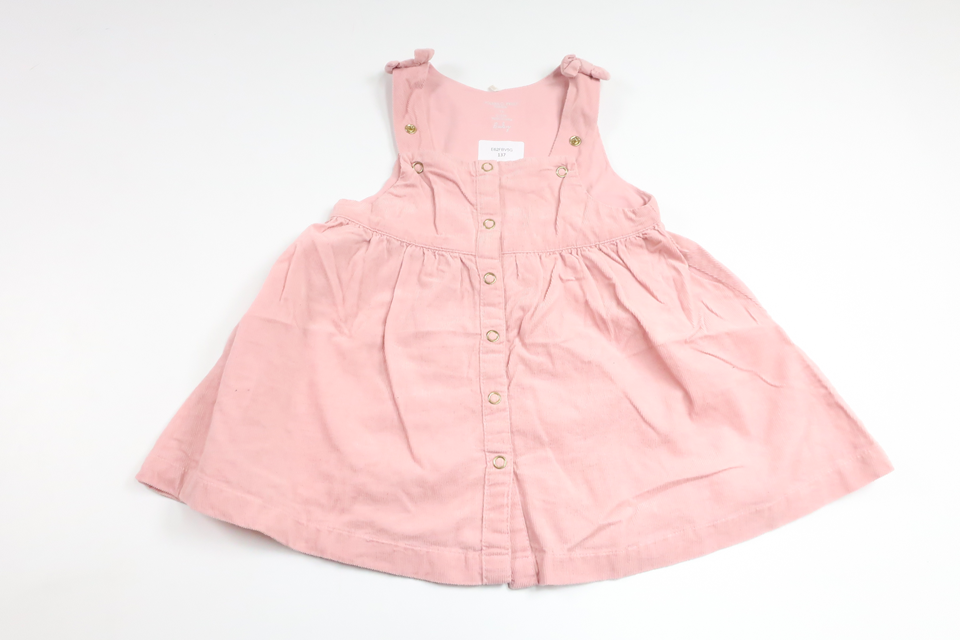 Hängselklänning från Polarn o. Pyret - Storlek 74 - Rosa