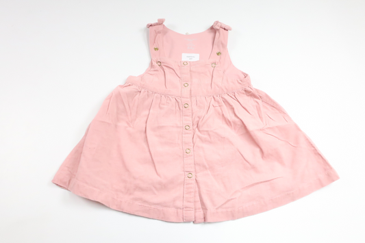 Hängselklänning från Polarn o. Pyret - Storlek 74 - Rosa