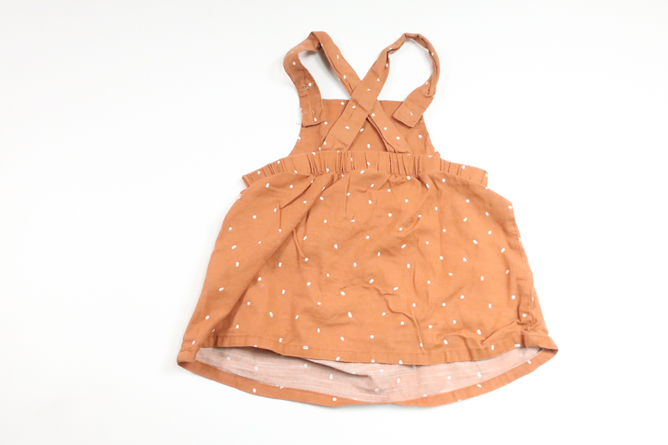 Hängselklänning från H&M - Storlek 74 - Brun