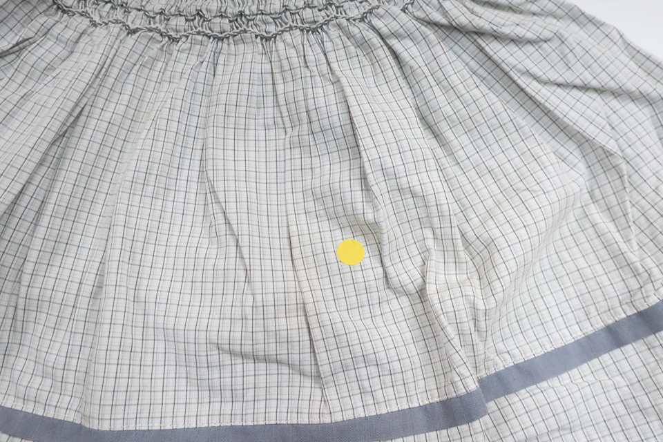 Rutig klänning från Okänt - Storlek 74/80 - Blå