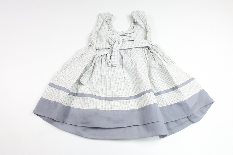 Rutig klänning från Okänt - Storlek 74/80 - Blå