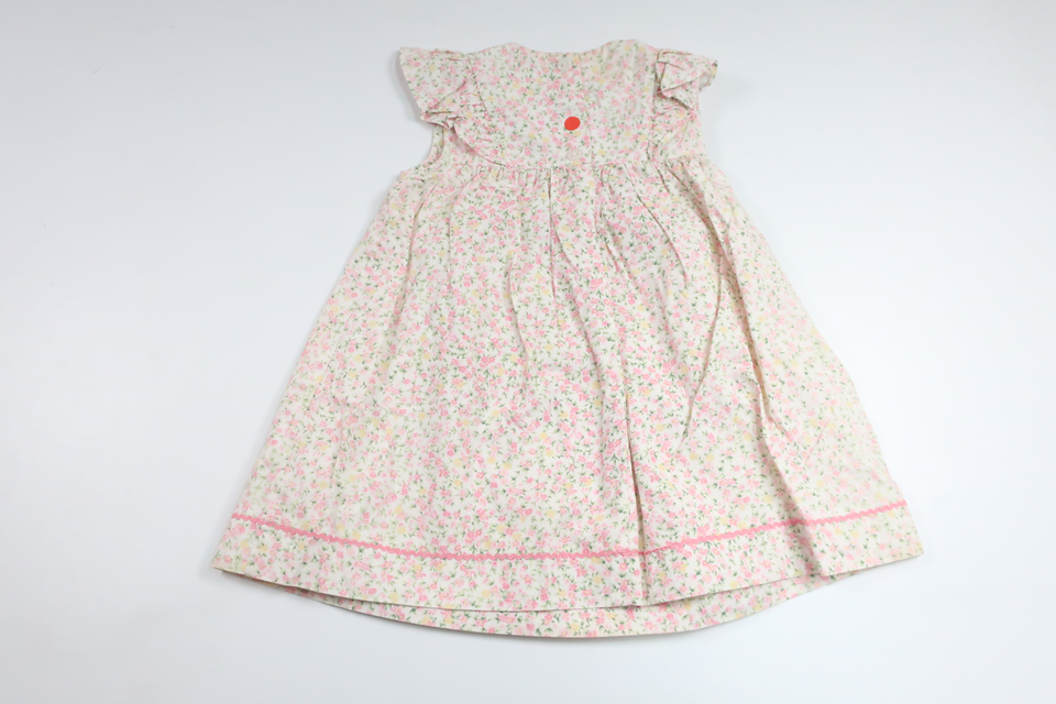 Blommig klänning från Lycks - Storlek 80 - Rosa