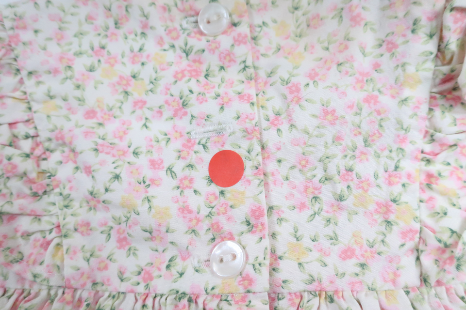 Blommig klänning från Lycks - Storlek 80 - Rosa