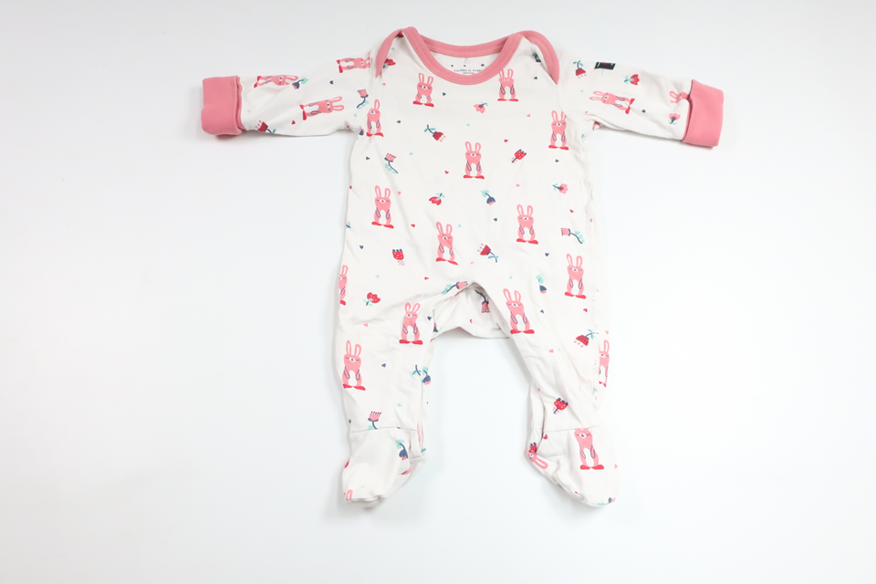 Pyjamas från Polarn o. Pyret - Storlek 50/56 - Vit