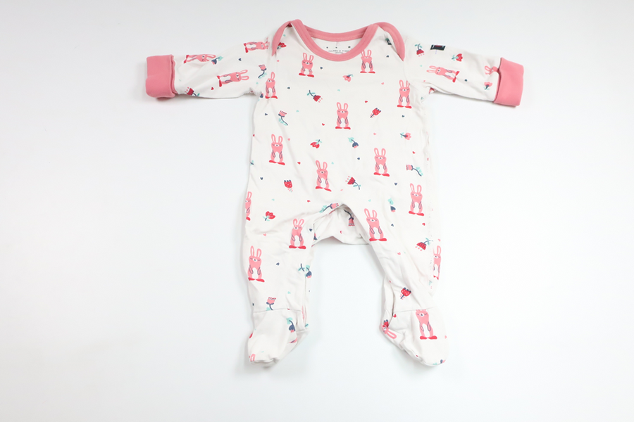 Pyjamas från Polarn o. Pyret - Storlek 50/56 - Vit