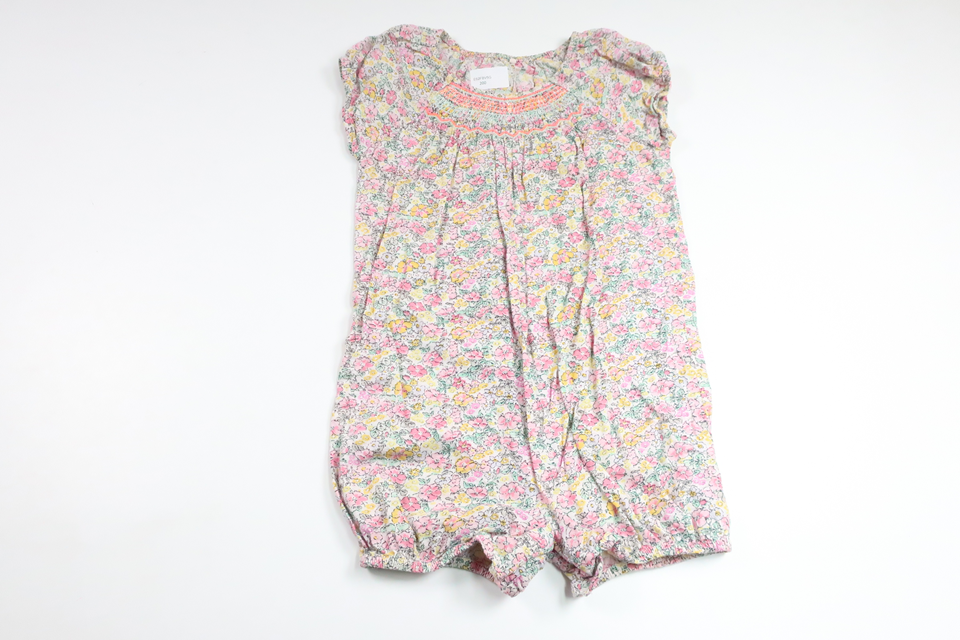 Blommig jumpsuit från Next - Storlek 92 - Rosa