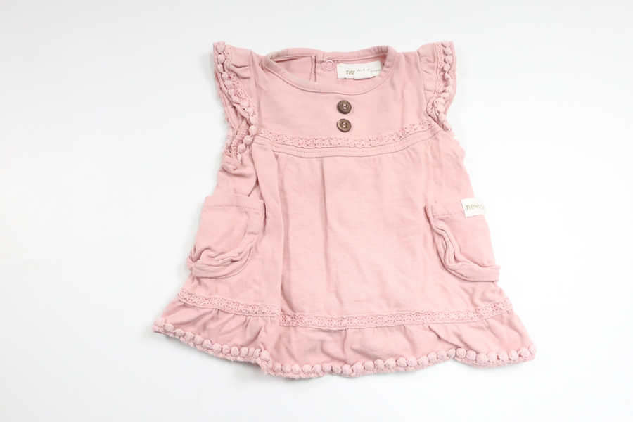 Klänning från Newbie - Storlek 50 - Rosa