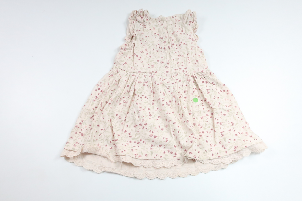 Blommig klänning från Newbie - Storlek 80 - Rosa