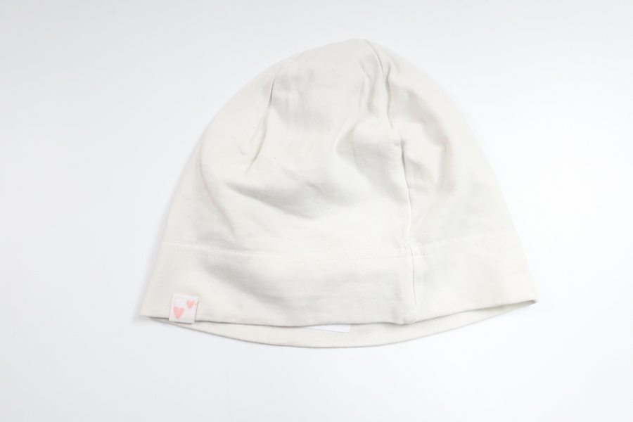 Mössa från H&M - Storlek 86/92 - Vit