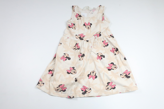 Klänning med Mimmi från H&M - Storlek 122/128 - Benvit