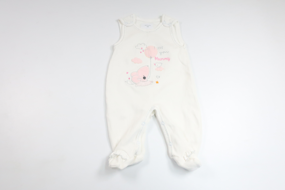 Jumpsuit från Okänt - Storlek 56/62 - Vit