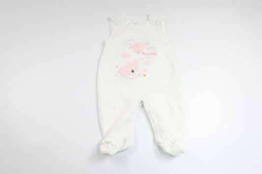 Jumpsuit från Okänt - Storlek 56/62 - Vit