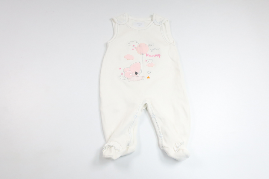 Jumpsuit från Okänt - Storlek 56/62 - Vit