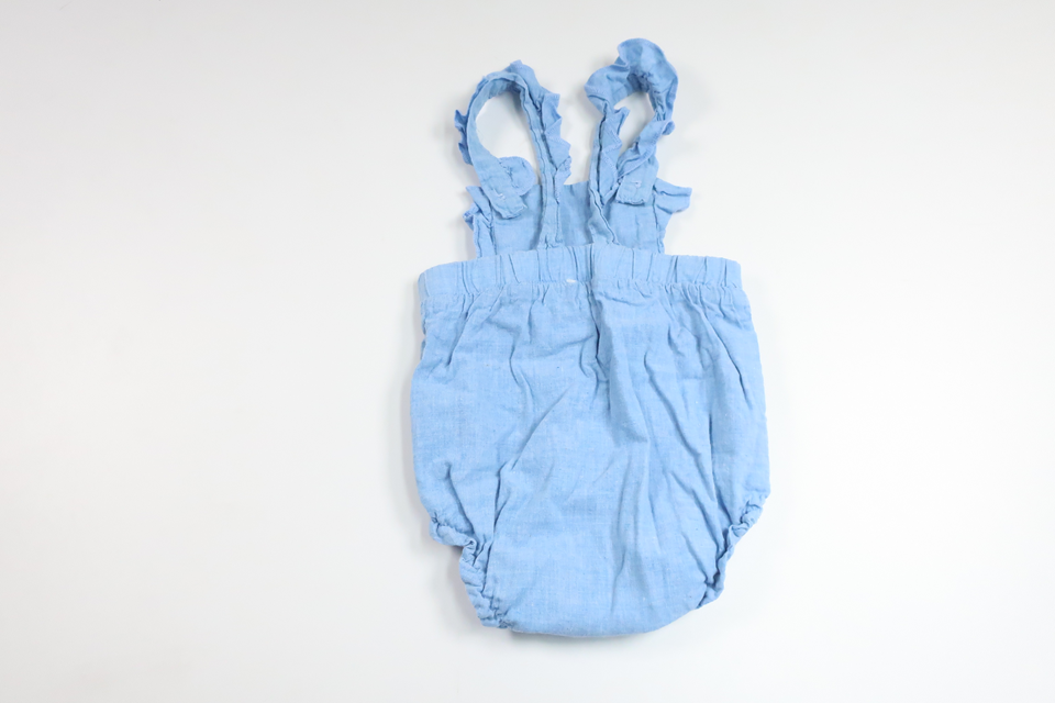 Hängselbody från H&M - Storlek 56 - Blå