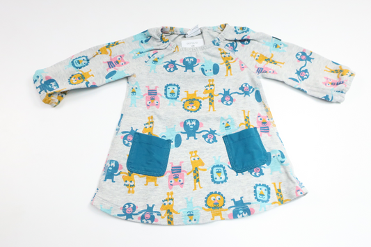 Klänning från Polarn o. Pyret - Storlek 56 - Grå