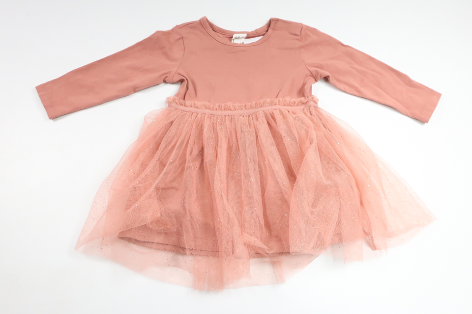 Tyllklänning från H&M - Storlek 74 - Rosa