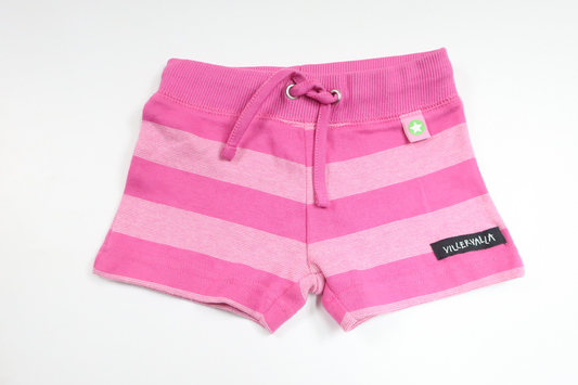 Randiga shorts från Villervalla - Storlek 62 - Rosa