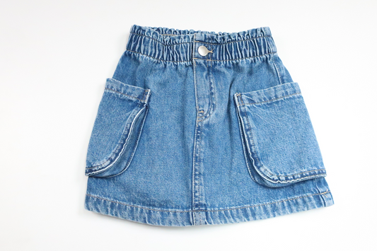 Jeanskjol från H&M - Storlek 104 - Denim