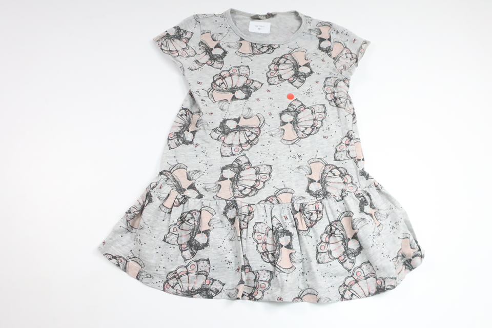 Klänning från Lindex - Storlek 110 - Grå