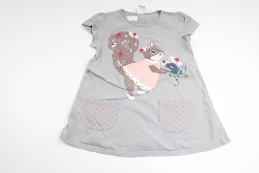 Klänning från Lindex - Storlek 110 - Grå