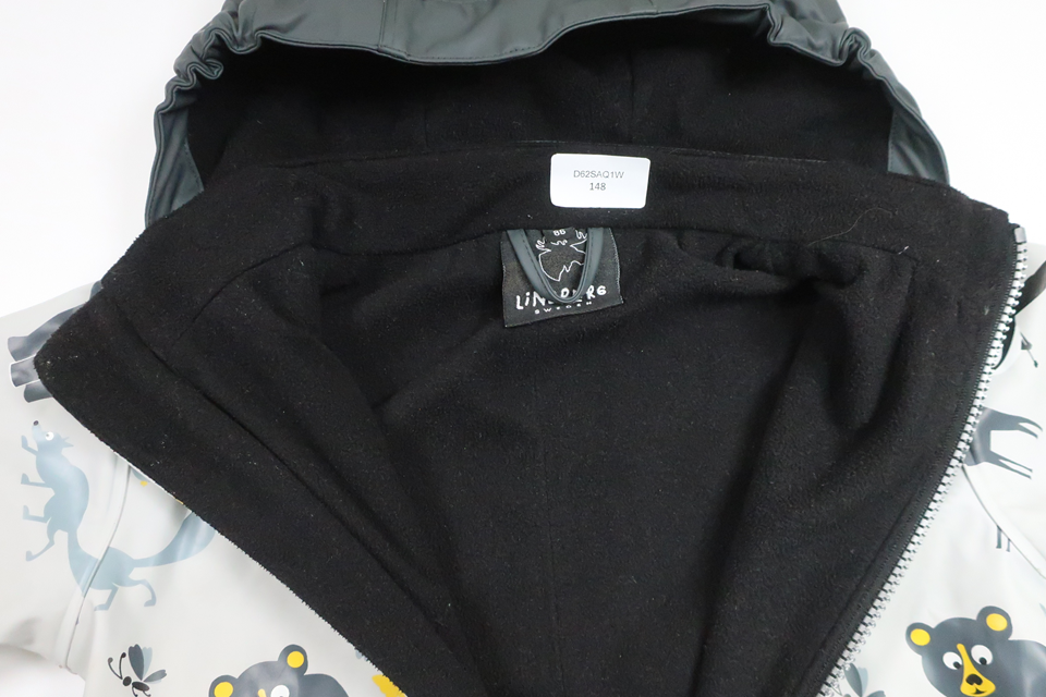 Fleecefodrad overall från Lindberg - Storlek 86 - Grå