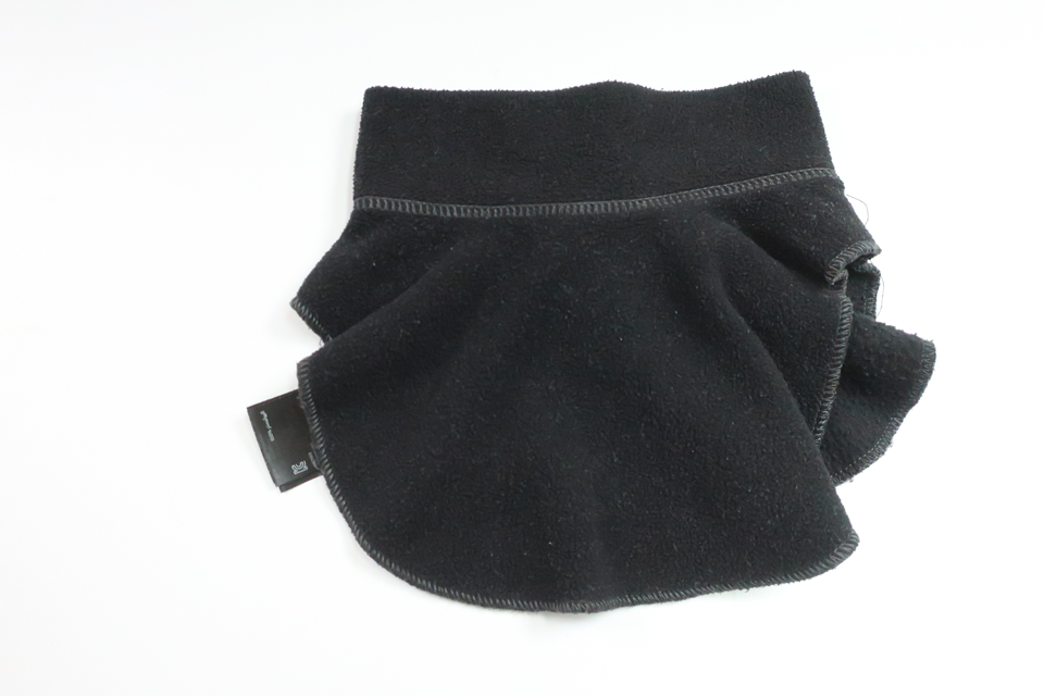 Halskrage i fleece från H&M - Storlek 86/92 - Svart