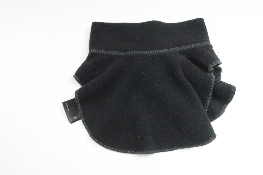 Halskrage i fleece från H&M - Storlek 86/92 - Svart