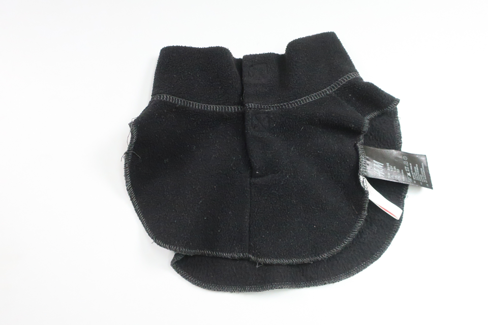 Halskrage i fleece från H&M - Storlek 86/92 - Svart