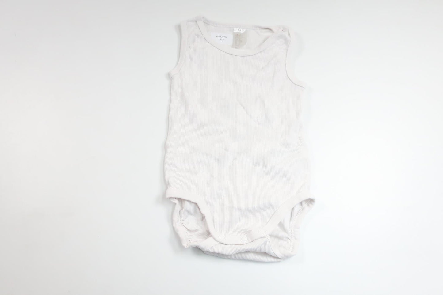 Linnebody från H&M - Storlek 80 - Vit
