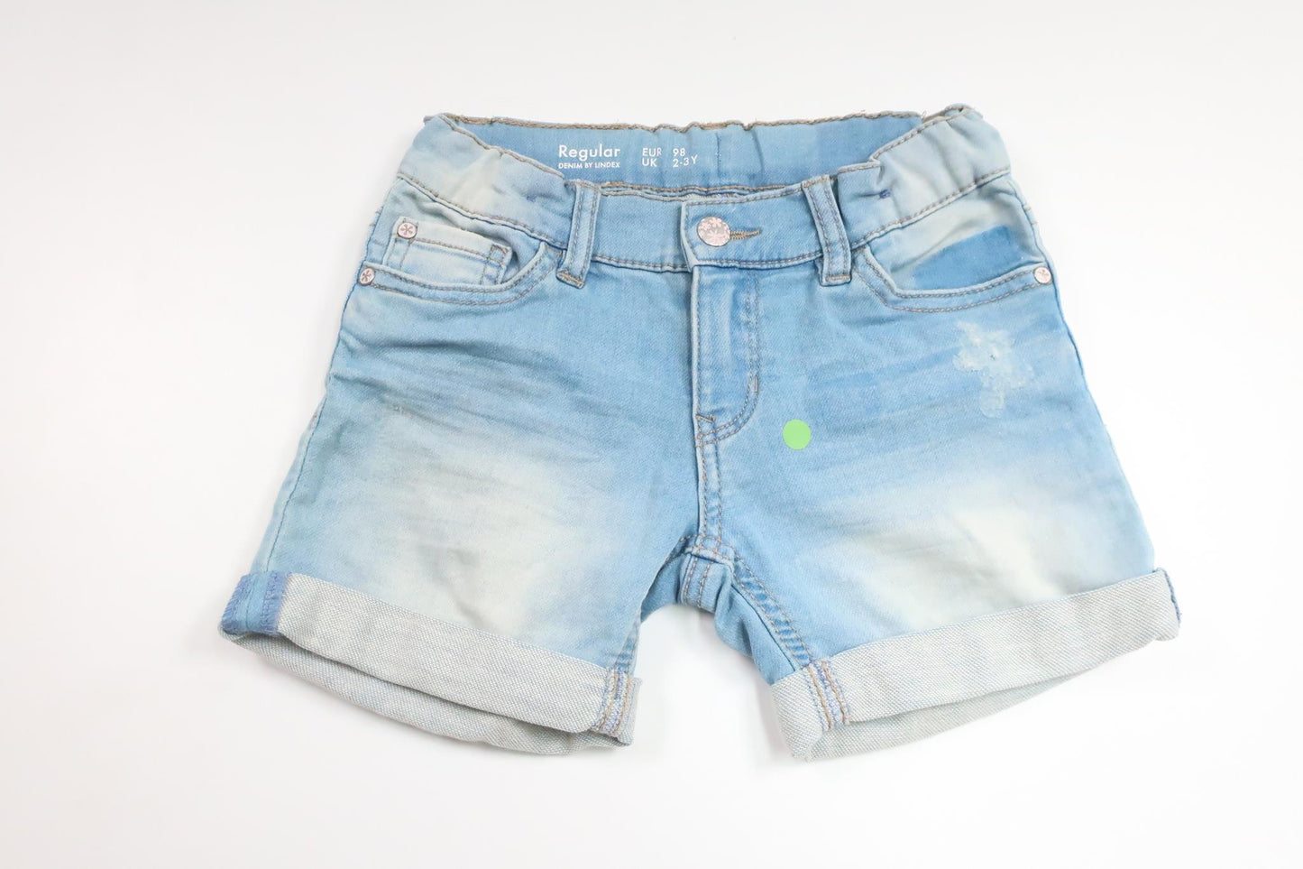 Jeansshorts från Lindex - Storlek 98 - Denim