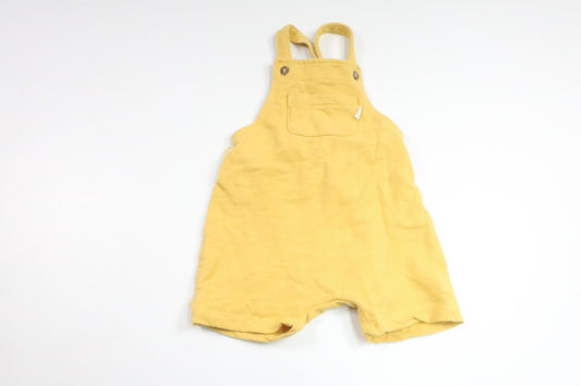 Hängselshorts från Lindex - Storlek 68 - Gul