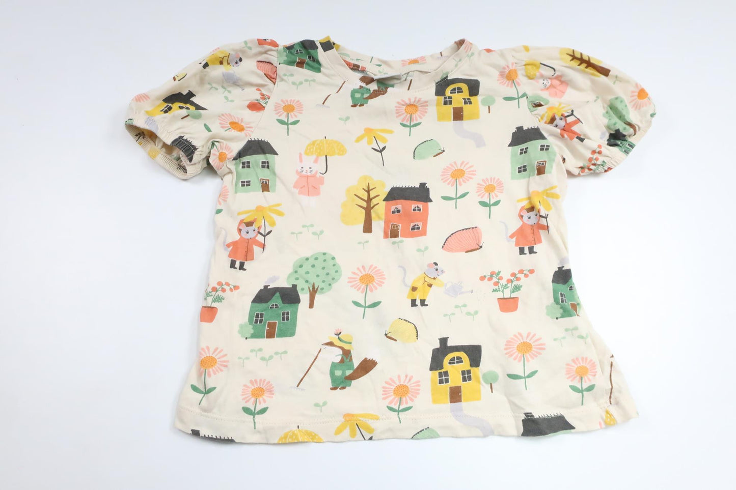 T-shirt från Lindex - Storlek 110 - Benvit