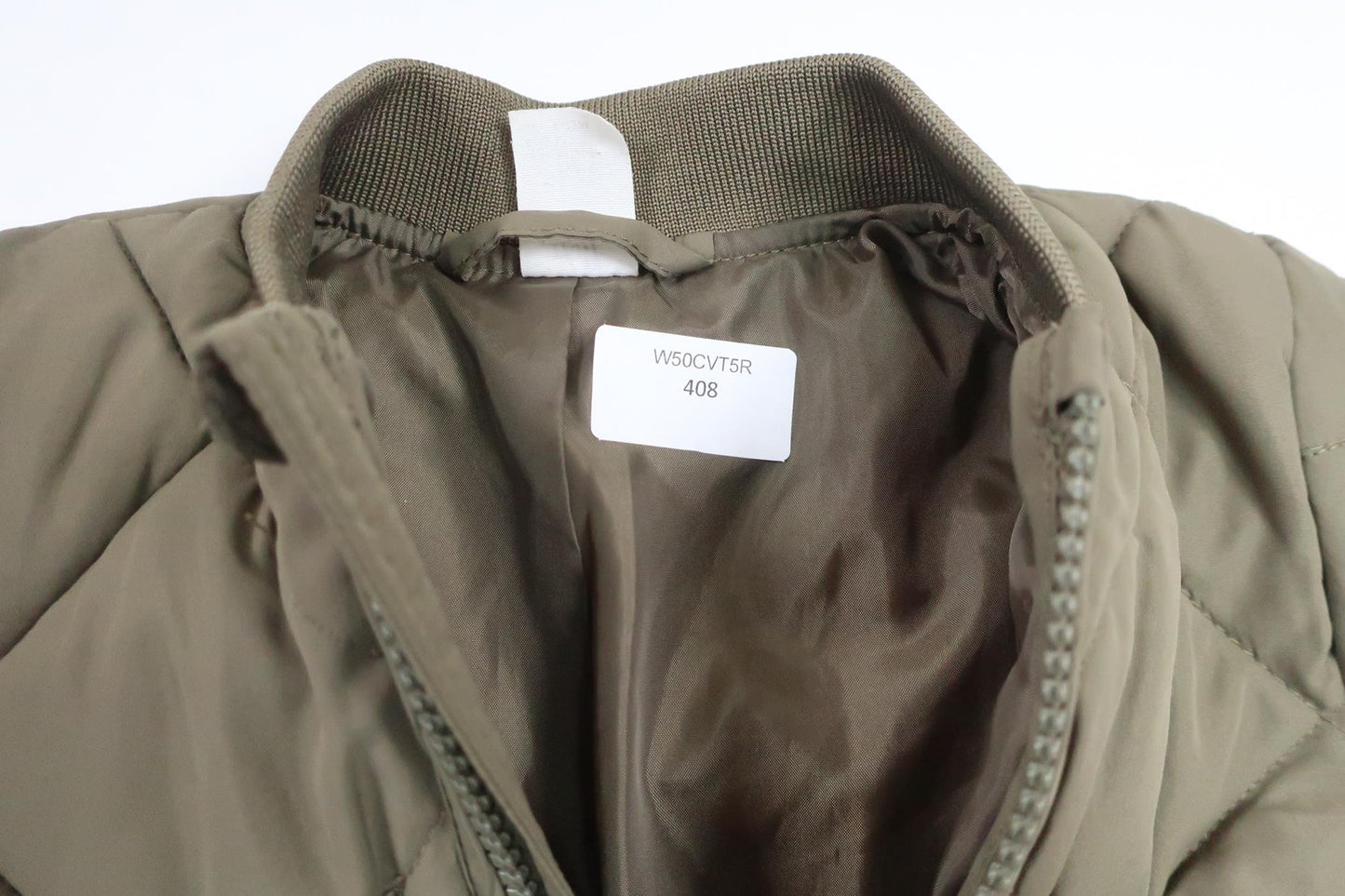 Quiltad bomberjacka från H&M - Storlek 80 - Grön