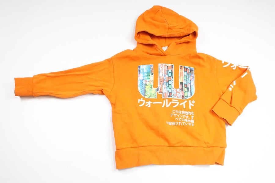 Huvtröja från Lindex - Storlek 128 - Orange