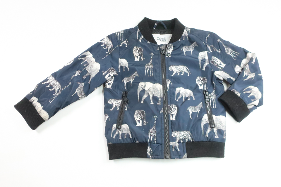 Jacka från My Wear Young - Storlek 98/104 - Marinblå