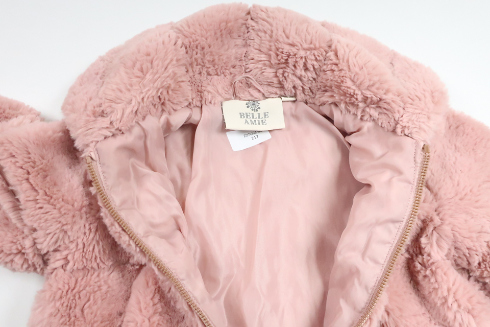 Jacka i fuskpäls från Belle Amie - Storlek 98/104 - Rosa